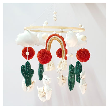 Macrame Boho Lama Mobile