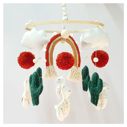 Macrame Boho Lama Mobile