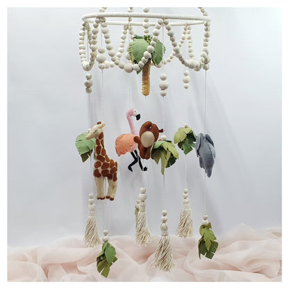 Beaded Boho Jungle Mobile