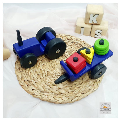 Wooden Toy Tractor